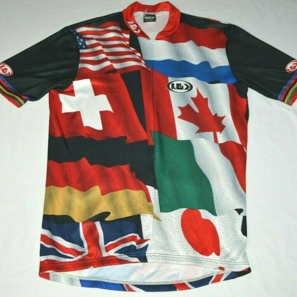 Louis Garneau Other - Louis Garneau International World Flags Shirt